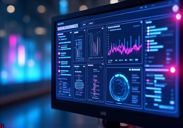 Sophisticated AI Business Intelligence Dashboard